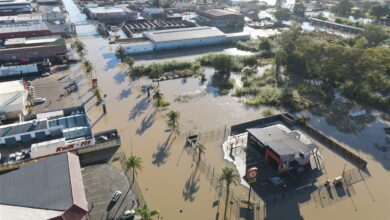 Flooded