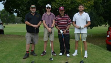 Golfers tee Newcastle Club