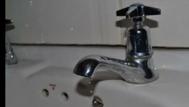 no water