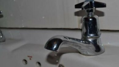 no water