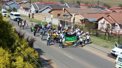 Madadeni residents march crime