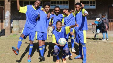 Spartans take on Warriors at the United we Stand Youth Sports Day