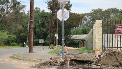 Illing road water leak