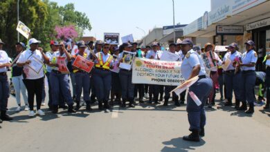 SAPS march