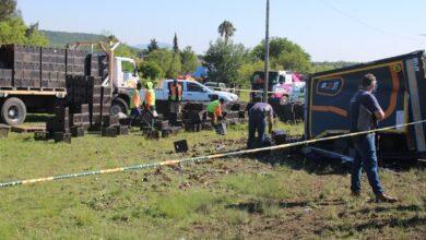 Liquor truck accident