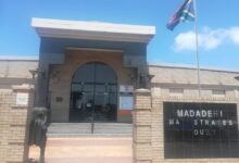 The outside of the Madadeni Regional Court in KwaZulu-Natal.