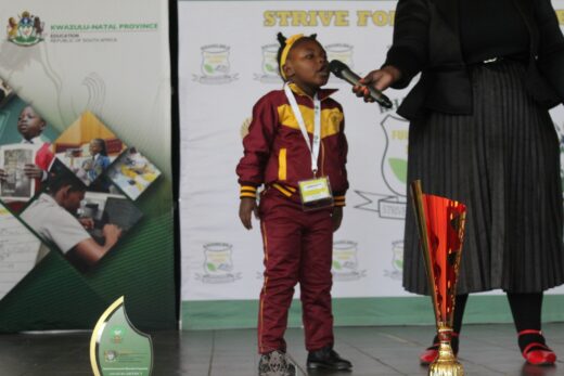 Kuhlekonke Sithole captivated the audience with her riveting and engaging storytelling.