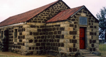 A picture of the school building that was turned into the Albert Luthuli Museum in the Amajuba District.