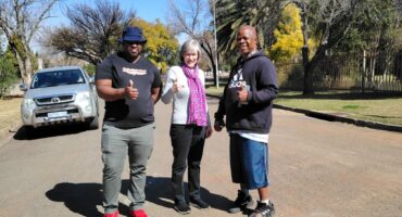 Wisteria Road residents fix intersection