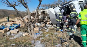 Truck crash