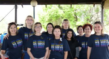 Newcastle Lions Club members proudly hosting their Bras's and Bra's charity event held at the golf club – living the motto ‘We Serve"