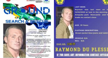 Raymond du Plessis has been found safe