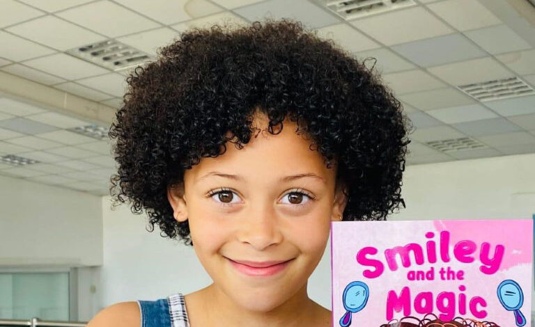 10-year-old Mylee-Grace Merkle recently released a book entitled ‘Smiley and the magic of her curls'. This youngster is a first-time author and decided to write the book because of her hair.