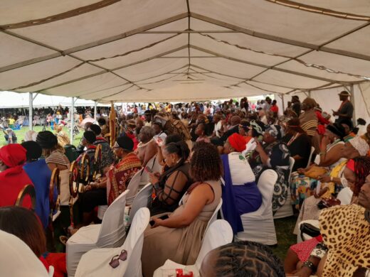 Dignitaries attended the celebration.