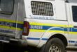 Image of a marked Dundee SAPS van.