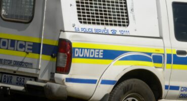 Image of a marked Dundee SAPS van.