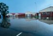Newcastle CBD under water after a flash flood struck on Sunday afternoon, November 9, 2025, leaving vehicles and pedestrians stranded.