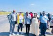 A group photo of AbaQulusi and Zululand municipal officials during the festive season roadblock in Vryheid.