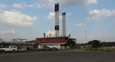 A landscape image of Newcastle's Karbochem Site.