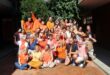 The staff of Tugela Pre-Vocational School dressed in orange attire to show their support for 16 days of activism against gender based violence.