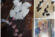 Images of seized narcotics in Dundee.