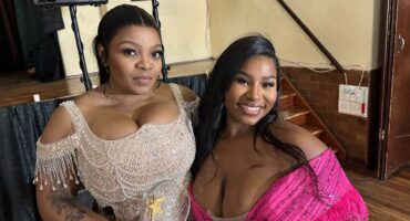 Thandeka Mtshail with Her Foundation founder and director, Aphile Mdlalose