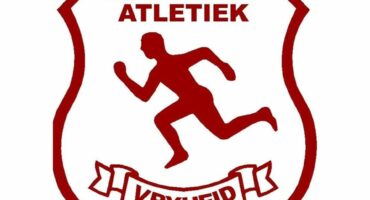 Image of the logo of Vryheid Athletic Club in maroon on a white background.
