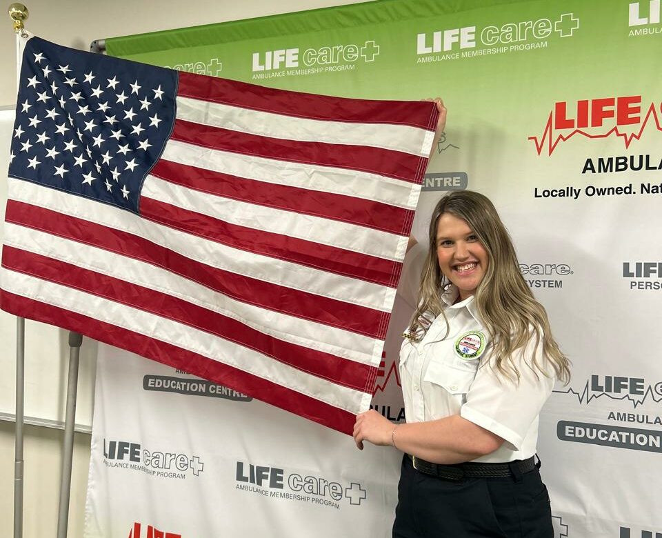 South African paramedic graduates in United States