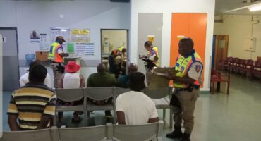 Several RTI members seen in an office charging several drunk drivers in Newcastle Operation.