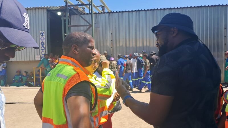 The Portfolio Committee on Employment and Labour conducts a blitz oversight inspection alongside the Department of Employment and Labour (DEL), Cosatu, SAPS, Newcastle Metro Police and the Department of Home Affairs.