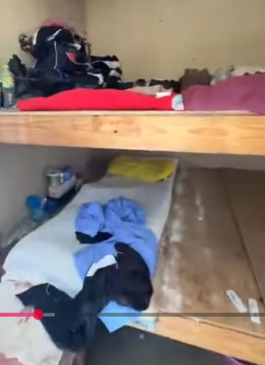 Poor living conditions exposed at a chinese sweat shop factory in Newcastle.