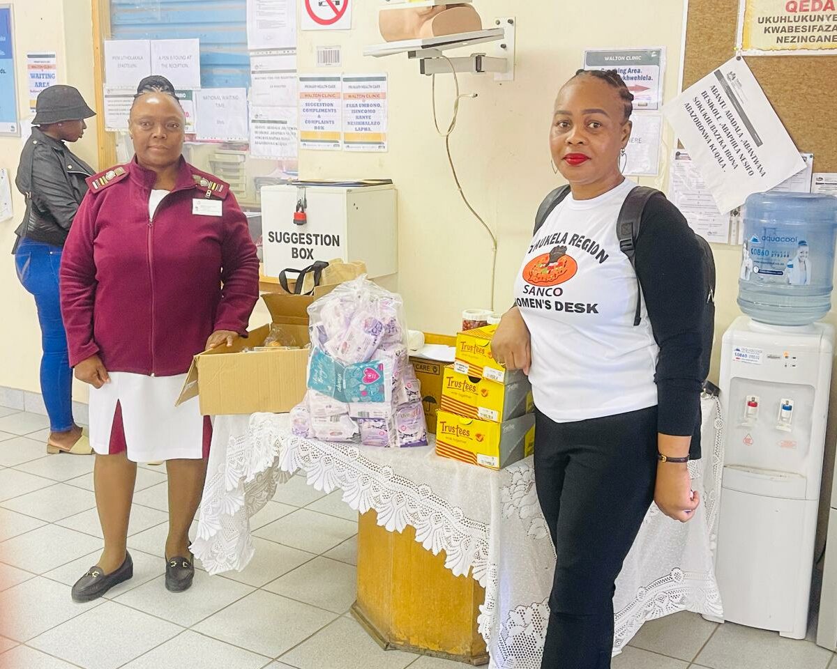 SANCO women give back at Walton Clinic