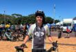 Image of Leon Williams (Grade 8) of DHS at the Cape Cycle Tour.