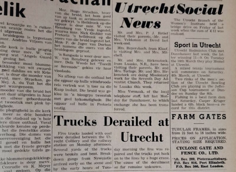 1959 Newcastle Advertiser edition.