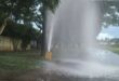 Image of a burst fire hydrant.