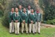 An image of Vryheid Landbou High School learners who are part of the blood bank ‘Pere’ group.