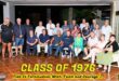 A group photo of Newcastle High School's Class of 1976 during their 50 year high school reunion.
