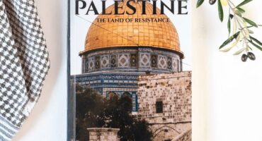 Image of the cover of a book entitled Palestine: Land of Resistance.