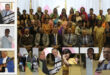 A collage of photos taken of various people during the NOFTA Mother's Day Dinner and Dance.