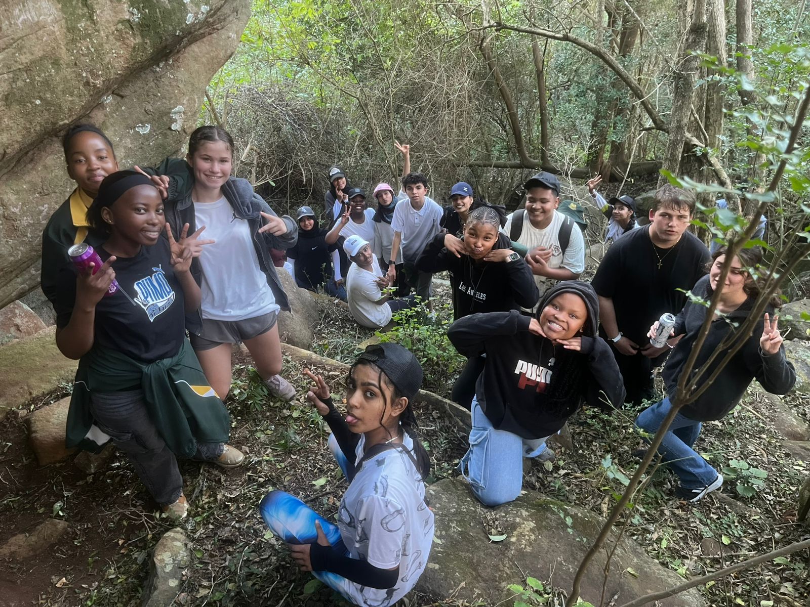 Vryheid High Eco-Club discovers cave adventure