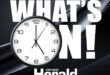 Image created for Vryheid Herald's event calendar in black and white.