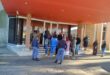 MK protesters outside the Endumeni municipal offices in Dundee monitored by SAPS and traffic officials.