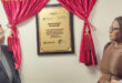 Image of y KwaZulu-Natal MEC for Economic Development, Tourism and Environmental Affairs Reverend Musa Zondi, Umzinyathi District Mayor Thembisile Mchunu unveiling a plaque.