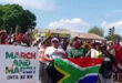 An image of the members of March and March organisation as they took it to the streets last week Friday calling for stronger action against undocumented immigrants.