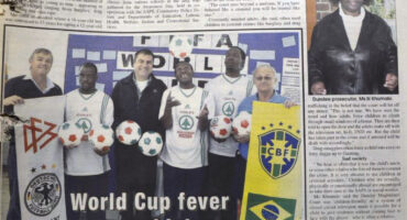 Image of the Courier front page from June 2006