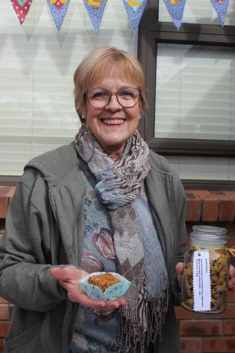 A female member of the Newcastle Herb Society.