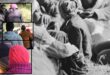 Several photos taken of a group of Malawian nationals hiding out of fear. their belongings are pictured as well.