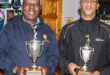 Image of Dundee golf club's winners of the matchplay championships, A division, Jo Khumalo and Mark Nero (B Division).