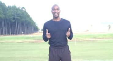 Image of a man on the parkrun course.