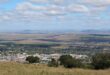 Image from the top of Vryheid Hill overlooking the town.